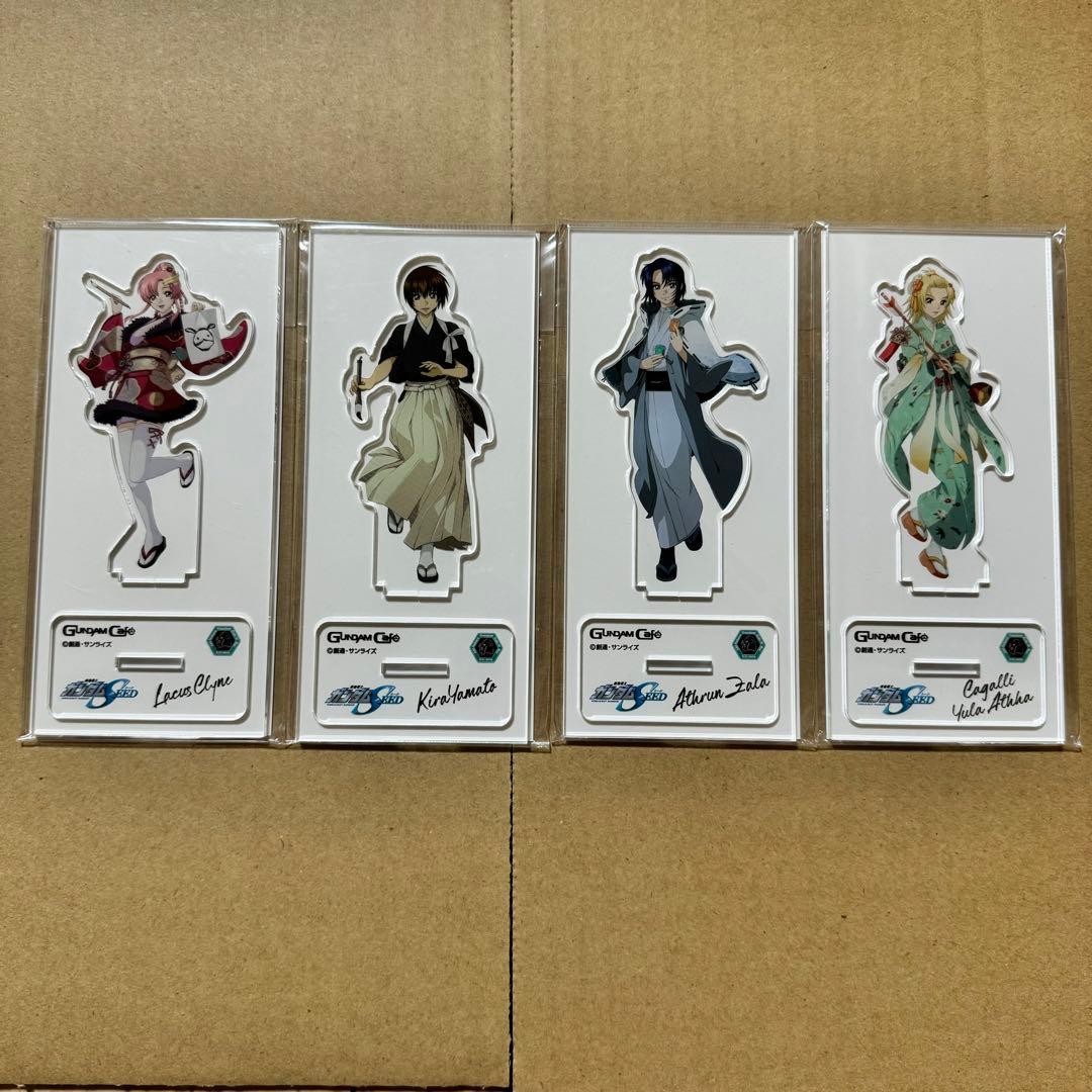 ガンダムカフェガンダムSEED アクリルスタンドカガリお正月