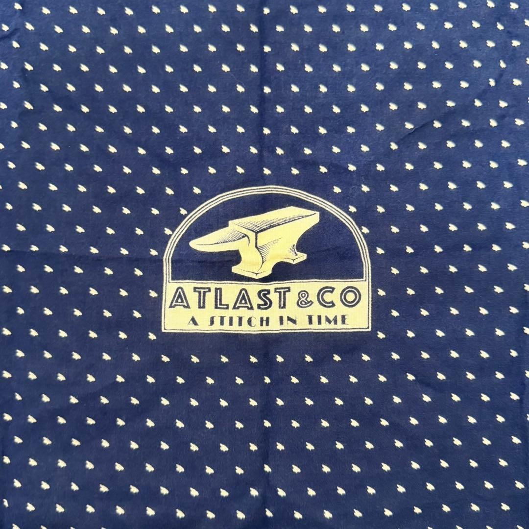 Atlast&co バンダナセット　レッド、ネイビー