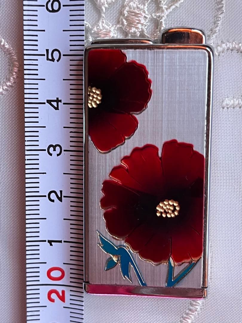 昭和レトロ　ヴィンテージ　コンパクト　ミラー　化粧鏡　ライター型香水スプレー