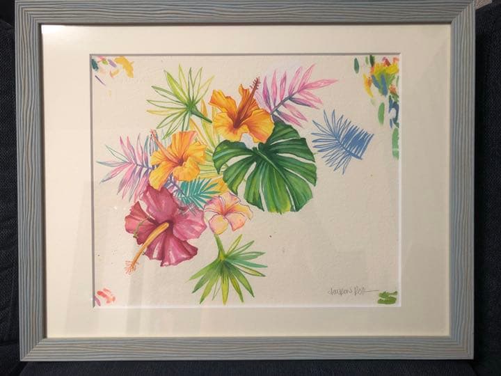 lauren roth ローレンロス 激レア原画 オリジナル 額装済