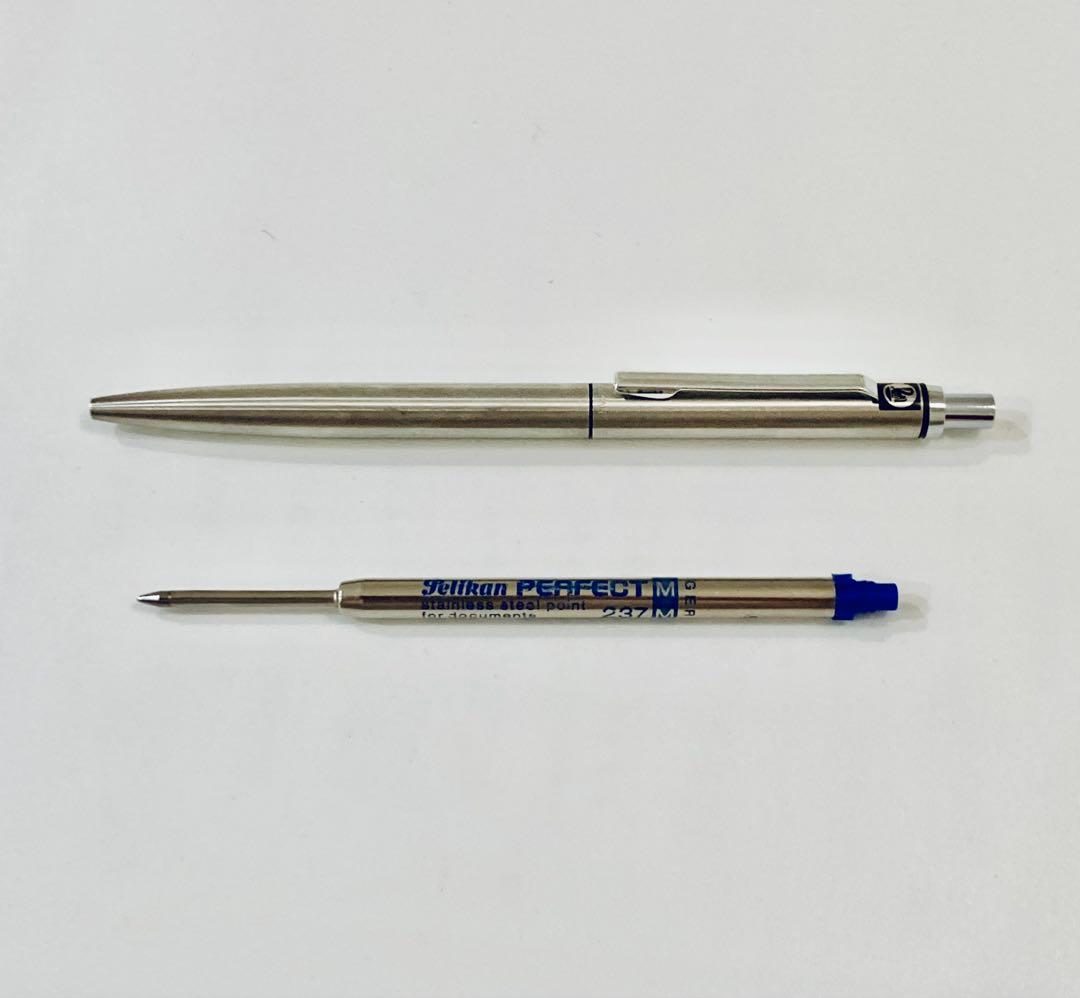 ドイツ製◇ペリカン 高級ボールペン シグナム 1980sPelikan シルバー