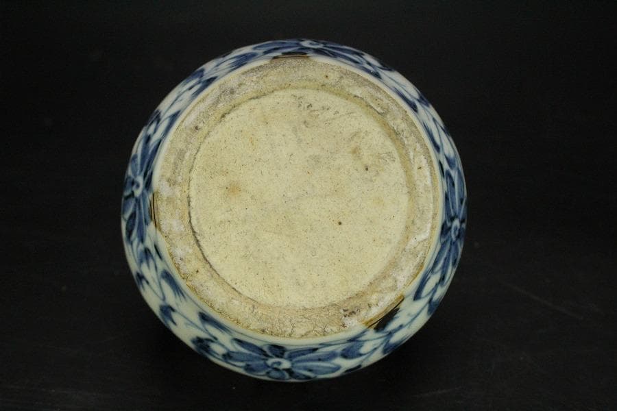 中国美術 青花 手付 器(HA512)