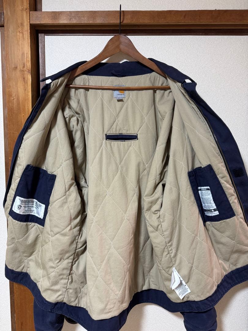 Carhartt ネイビー トラディショナルジャケット