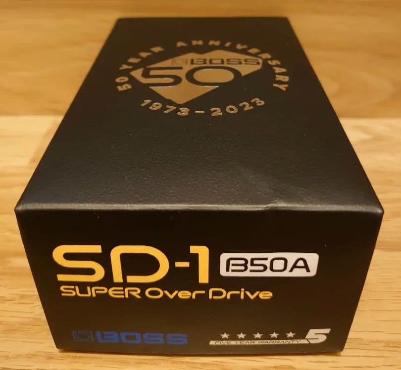 BOSS SD-1 B50A 50周年 エフェクター オーバードライブ