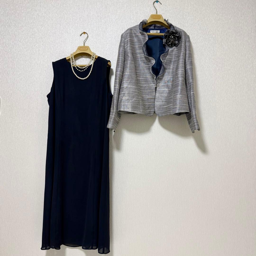 19号 イギン　シャトルハウス　マザーズドレス　セレモニースーツ　高級　5L 母