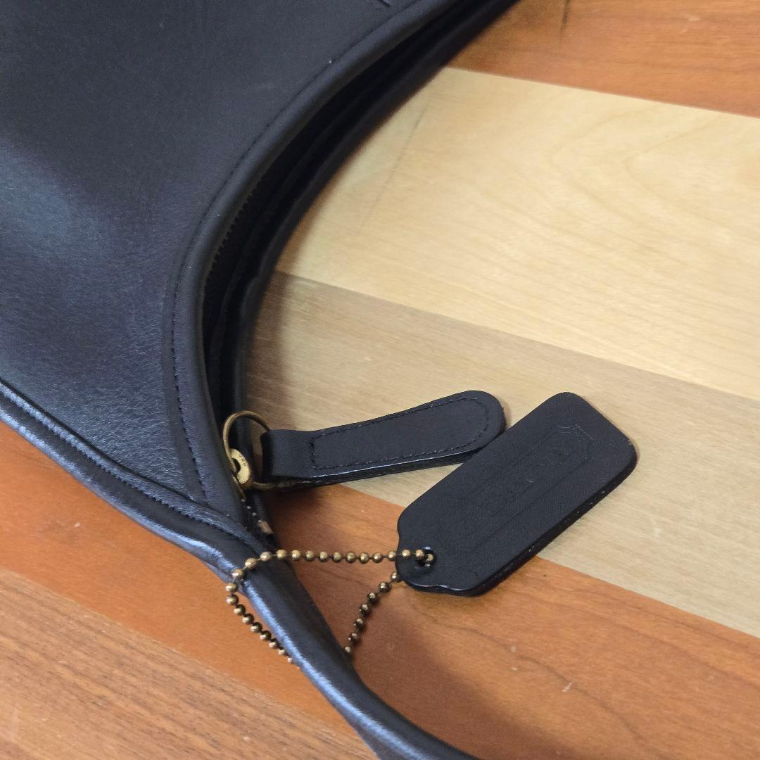 バッグ Vintage Coach Ergo Zip Bag 9025 Black