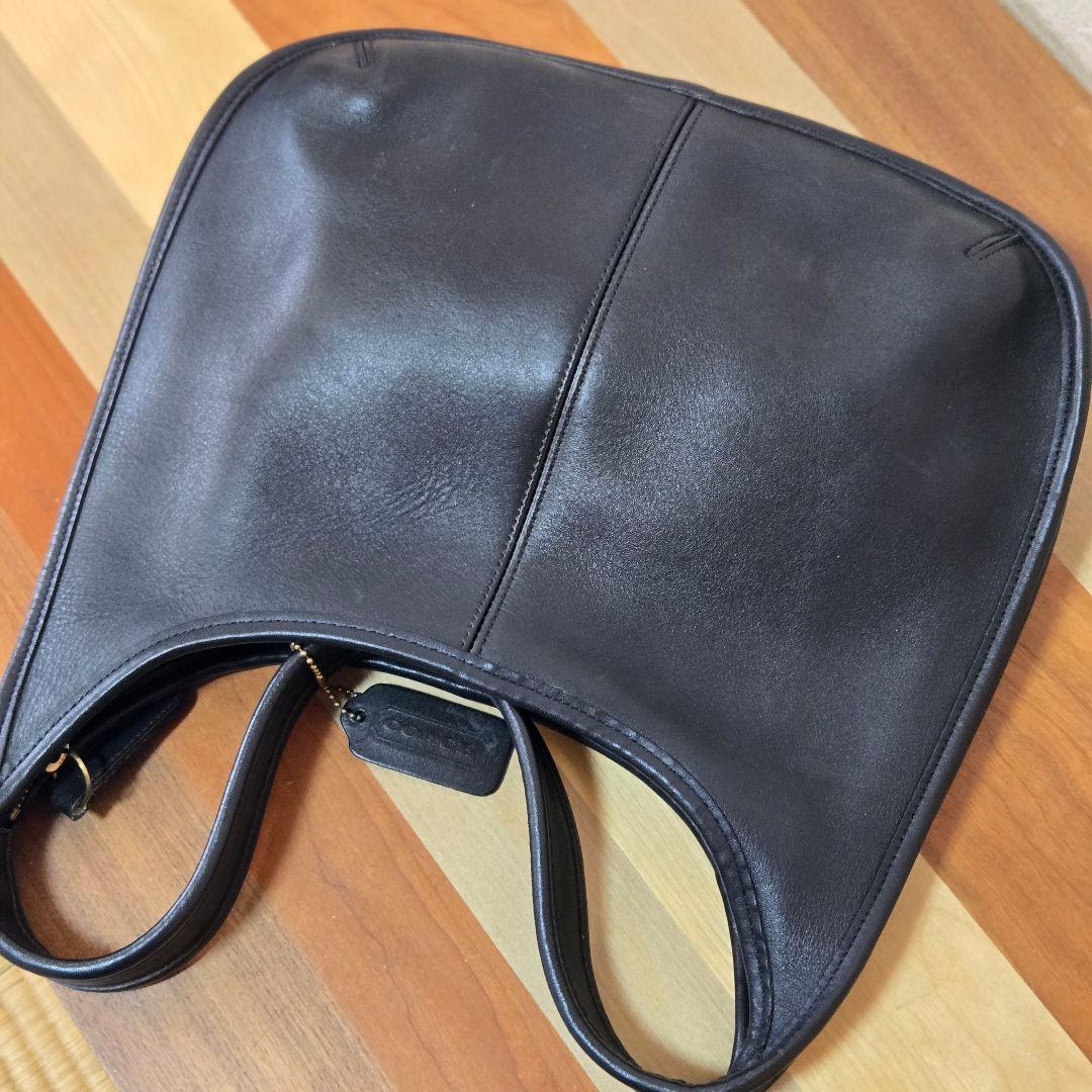 バッグ Vintage Coach Ergo Zip Bag 9025 Black