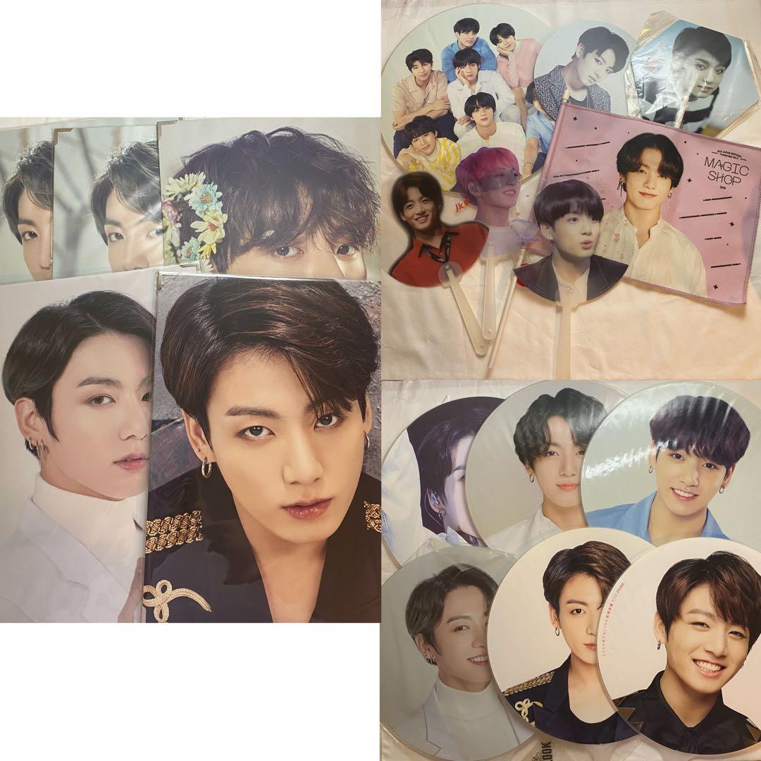 BTS ジョングク うちわ プレミアムフォト セット まとめ売り K-POP