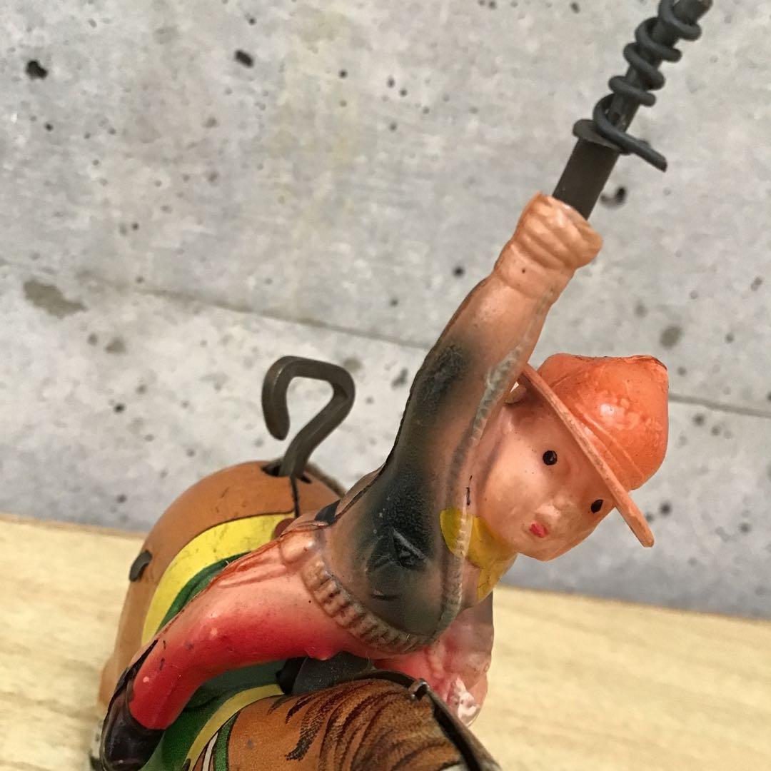 ブリキのおもちゃ 50年代 馬とカウボーイ ALPS 日本製