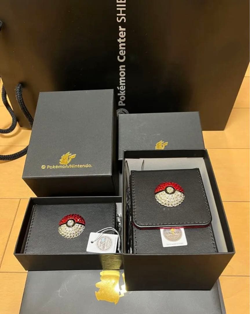 ポケモンカード スワロフスキー ダメカンケース デッキケース シブヤ