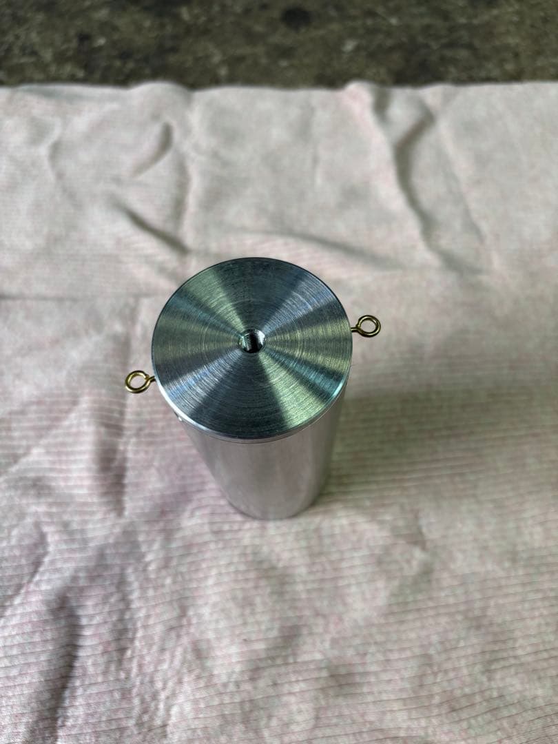 消防設備点検道具】アルミ容器