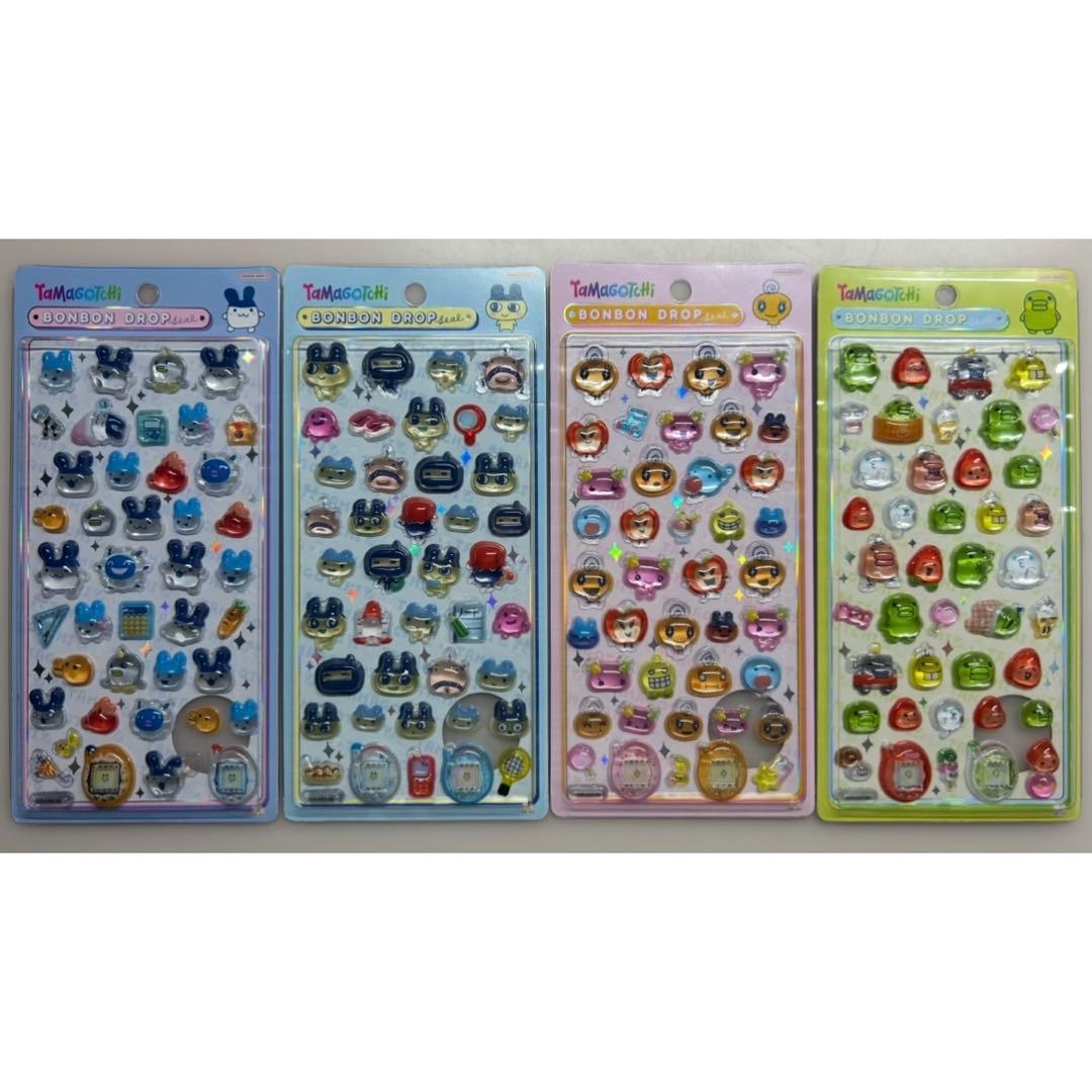ユマナ様専用】たまごっちボンボンドロップシール4つセット 4種セット