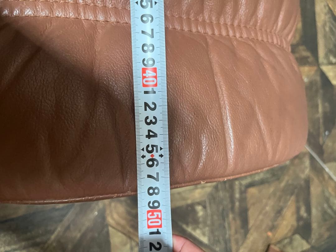 りき＊エコーネス 　オットマン フットスツール 本革 ストレスレス