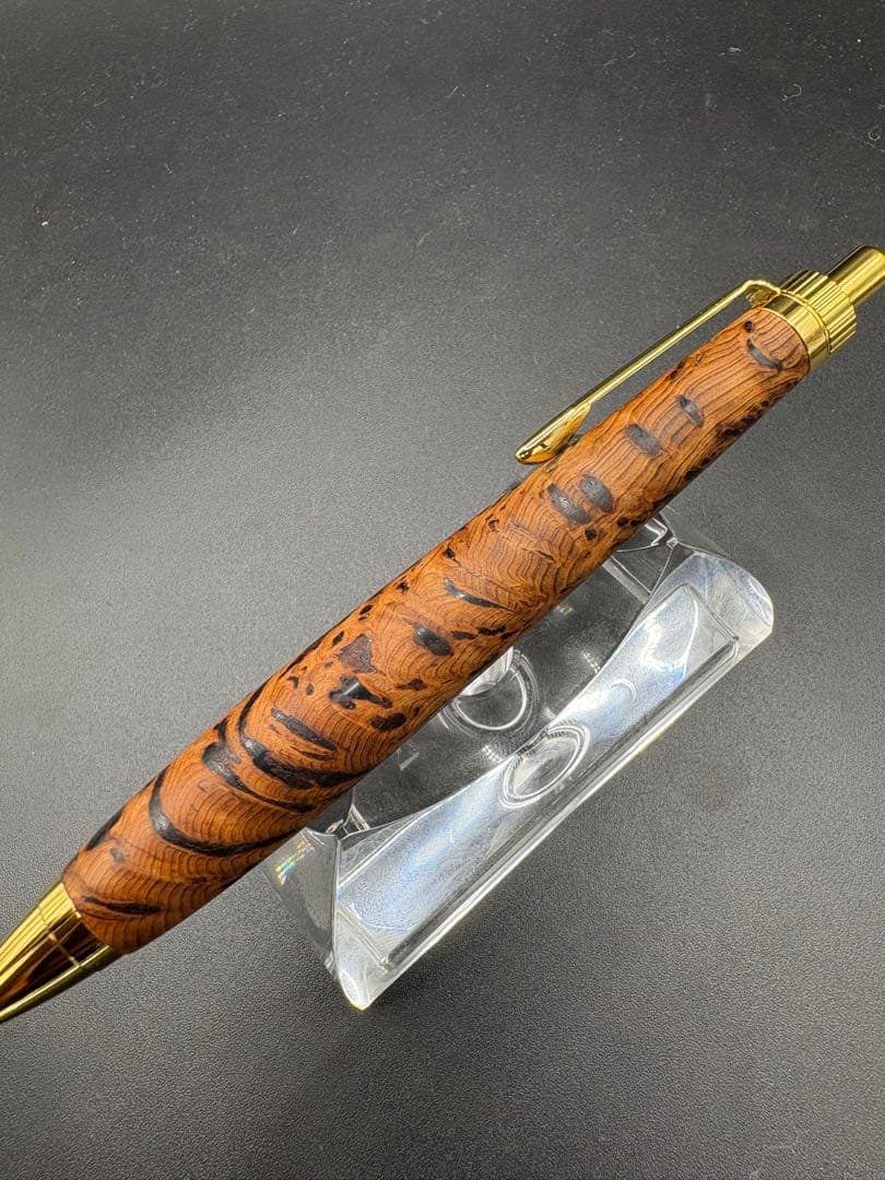 500超極上 屋久杉 泡瘤 木軸シャーペン ボールペン