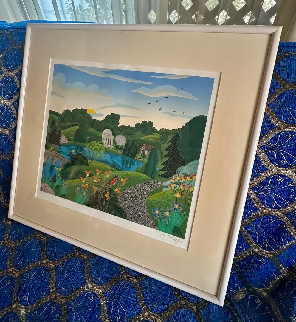 トレンツ リャド ジヴェルニーの若枝 額装品 トレンツ・リャド