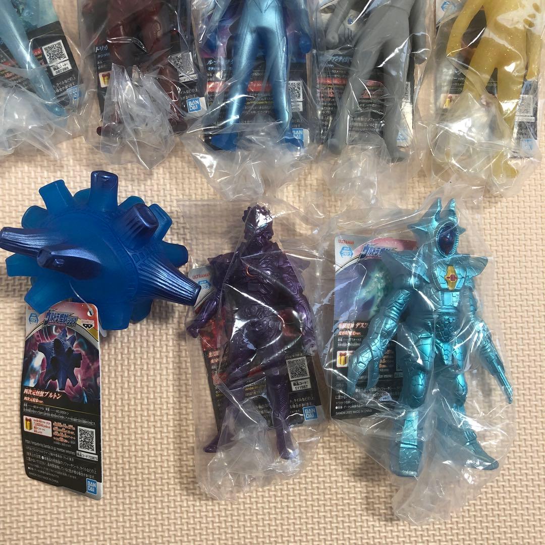 ウルトラマン ソフビ ナムコ限定 5体セット 7月20日よりナムコ限定