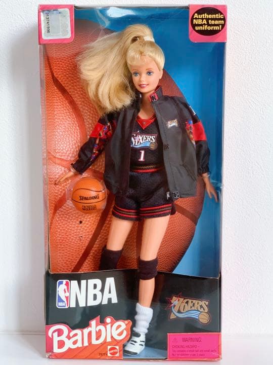 Barbie バービー NBA 販売済み 76ERS コラボ 限定 バスケットボール