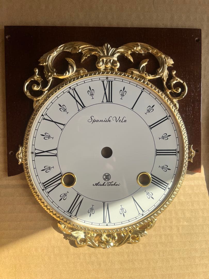 AICHI愛知30DAY振り子時計ゼンマイ掛け時計柱時計古時計昭和レトロ