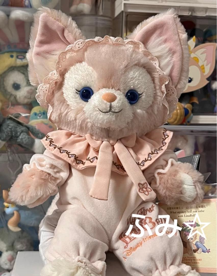 上海ディズニー お顔厳選 リーナベルパジャマ ぬいぐるみSS