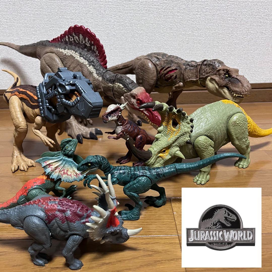 マテル ジュラシック・ワールド コレクションフィギュア 8点セット