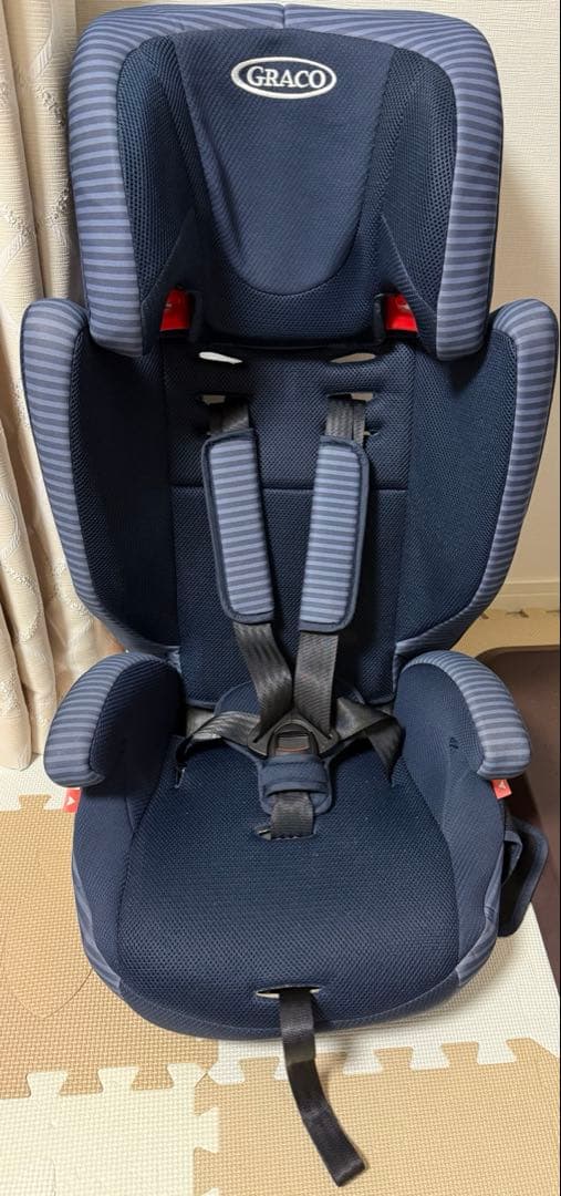 GRACOグレコ　エアポップ ジュニアシートインディゴポップ　ネイビー
