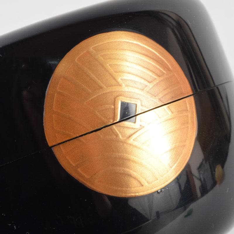 茶道具 蒔絵師 勝太郎造 古銭蒔絵 大平棗 共布共箱 V 8658 - メルカリ