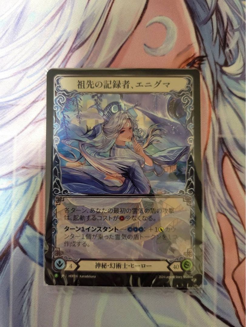 FLESH AND BLOOD 祖先の記録者、エニグマ 日本プロモ Enigma