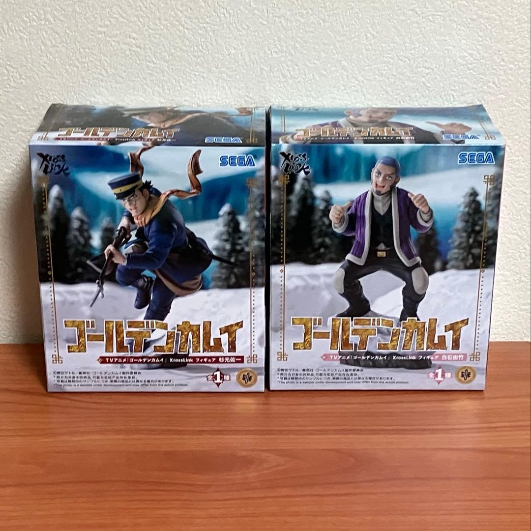 未開封】ゴールデンカムイ 杉元佐一 白石由竹 フィギュア2体セット