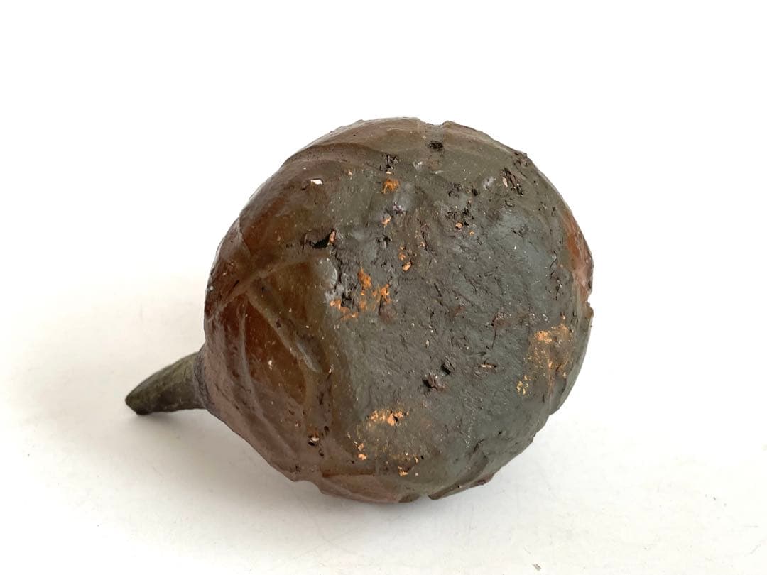 陶芸家 國吉清尚 カラカラ 水注 徳利 酒器 焼締 徳利 美術品