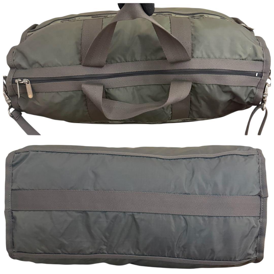 未使用級✨レスポートサック　ボストンバッグ　2way カーキ　ナイロン　大容量
