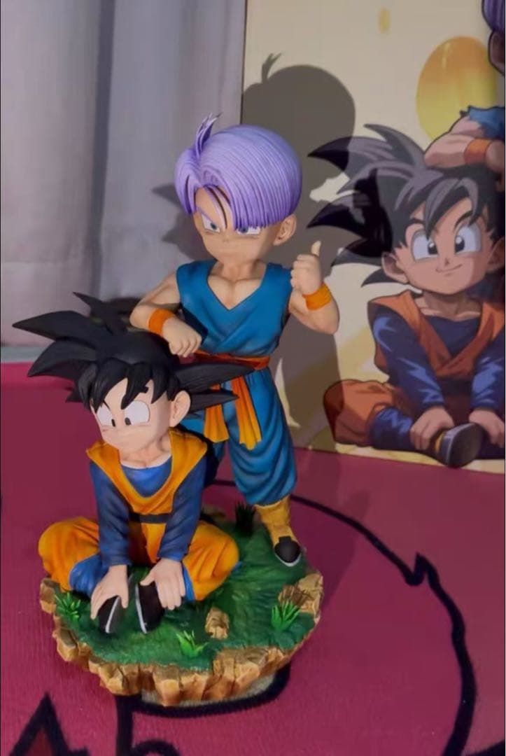 ドラゴンボール ゴテンクス ガレキ ガレージキット スタチュー X①②