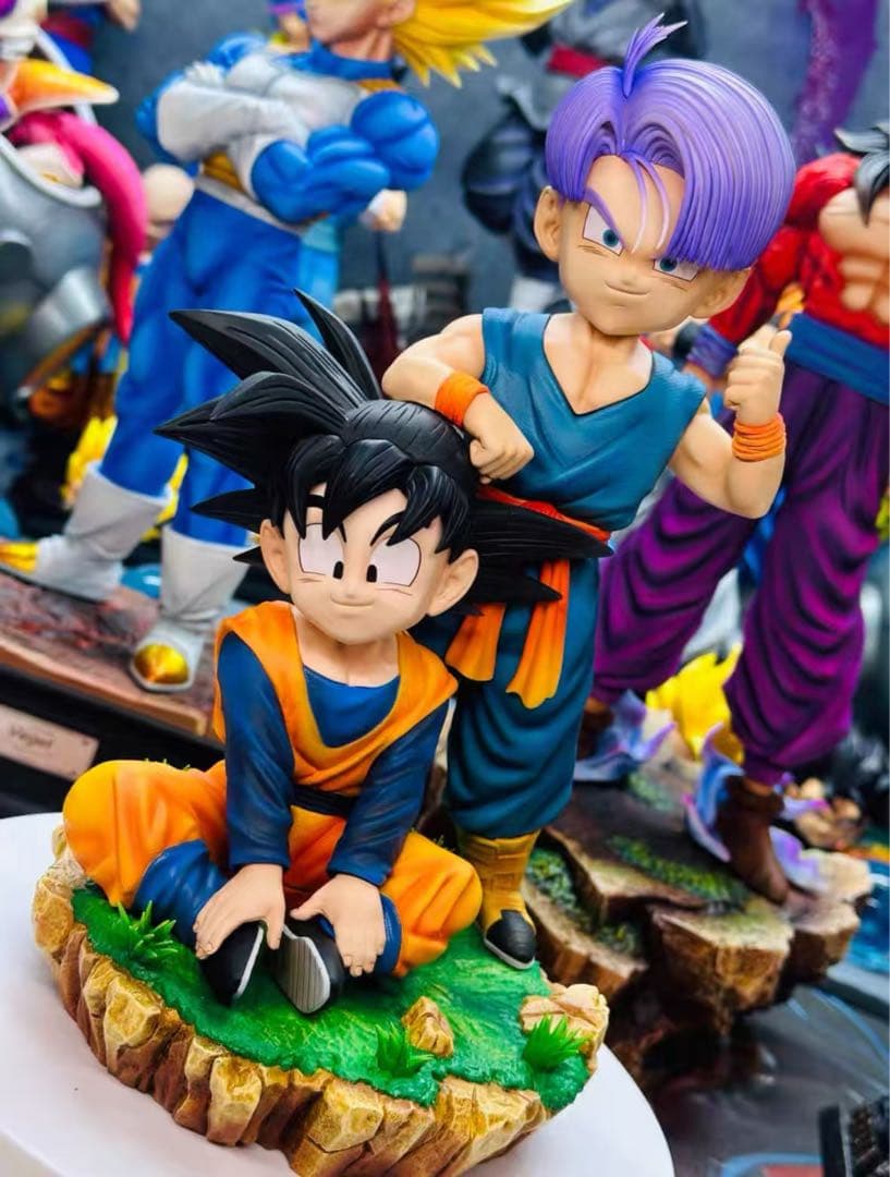 ドラゴンボール ゴテンクス ガレキ ガレージキット スタチュー X①②