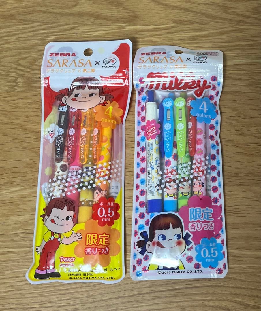 サラサsarasa 不二家ペコちゃんディズニーボールペン限定