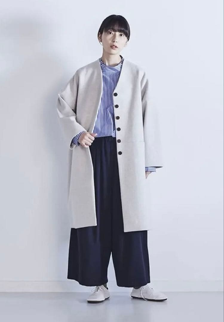 atelier naruseアトリエナルセ◼︎ラムウールワイドパンツ◼︎ガウチョ