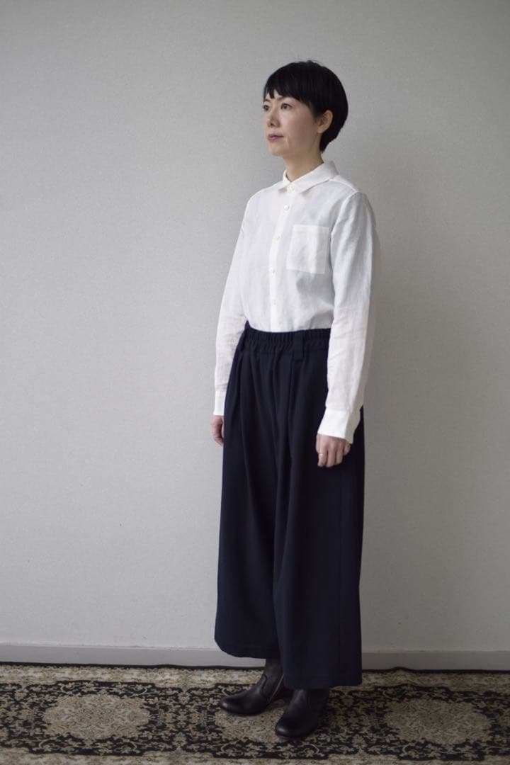 atelier naruseアトリエナルセ◼︎ラムウールワイドパンツ◼︎ガウチョ