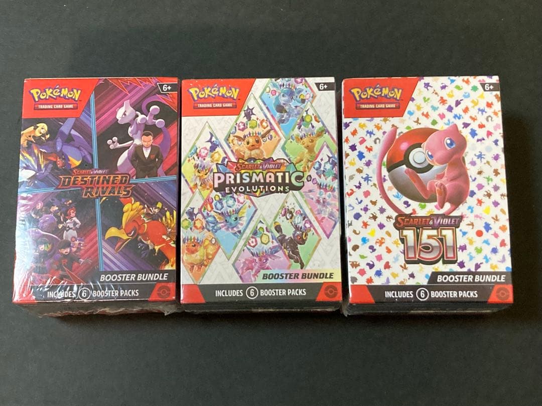 ポケモンカード　英語版　bundle box 未開封　シュリンク付き　3セット ポケモン - ポケモンカード 英語版 bundle box 未開封 シュリンク付き