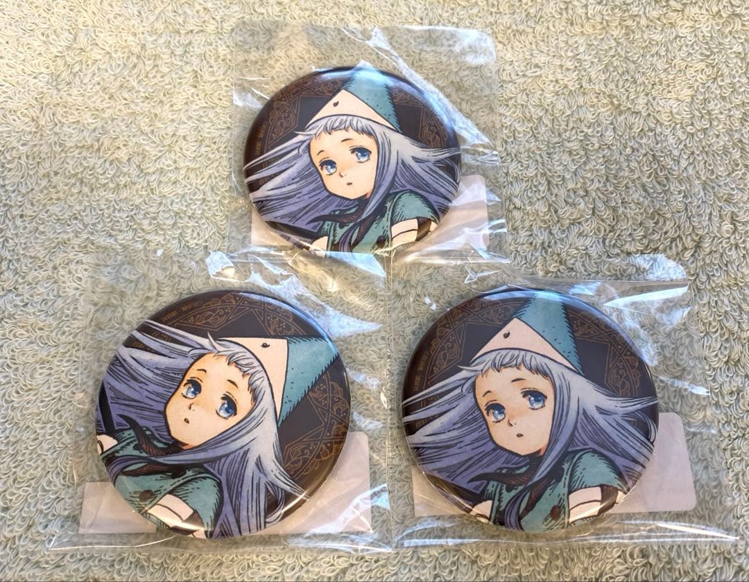 とんがり帽子のアトリエ くじ 缶バッジ キーフリー テティア リチェ