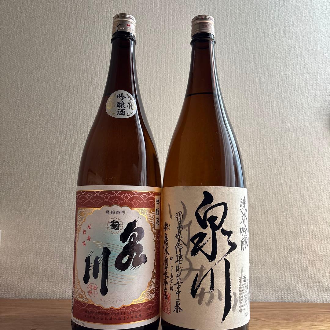 泉川　1.8L(吟醸酒、純米吟醸)2本セット