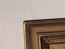 【真作】絵画　下田豊太　油彩8号　妙高の黄昏　幻想的な冬の風景　X122