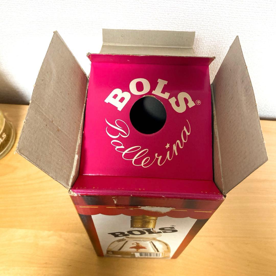 ①【希少】BOLS バレリーナ リキュール 未開栓 オルゴール動作確認 箱あり