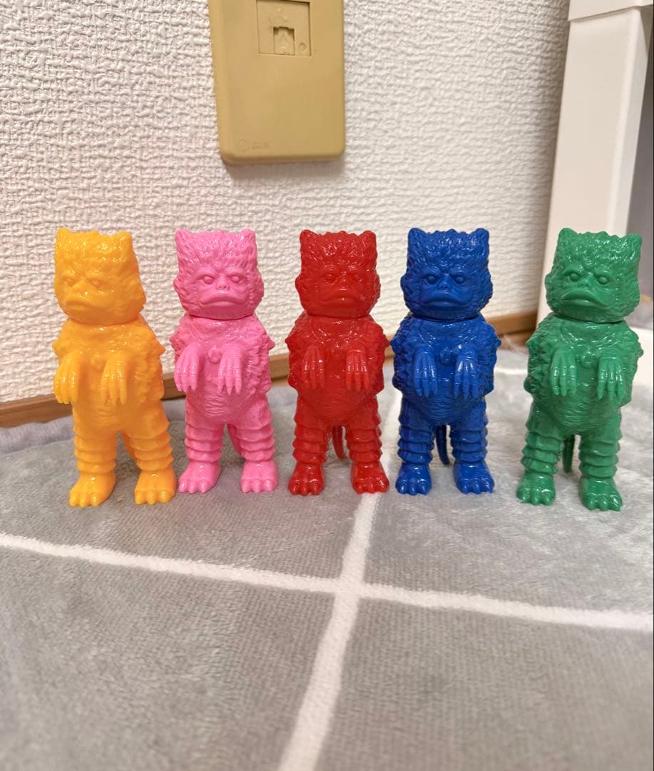 限定品】大ブルマァク展 特典 ミニソフビ ガラモン 全種類 非売品 新品