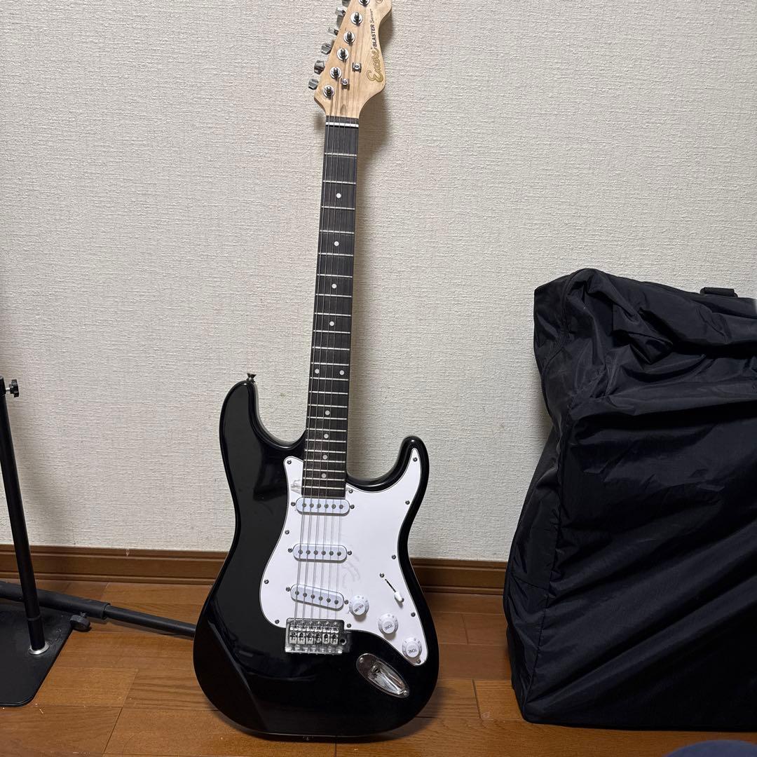 E60BLK エレキギター ブラック ストラトキャスタータイプ E60BLK エレキギター ブラック ストラトキャスタータイプ フェンダー