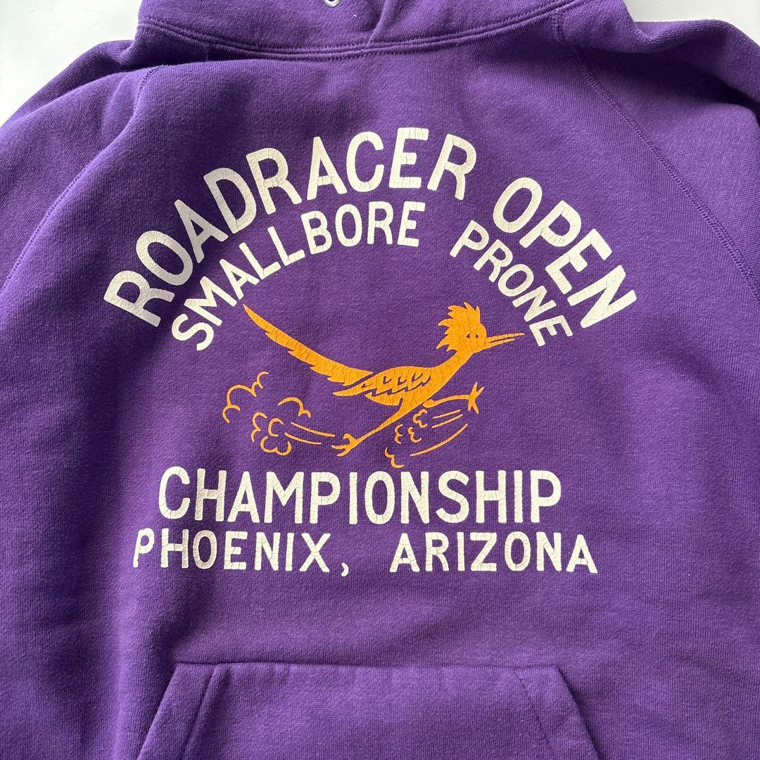 ウエアハウス マツヤ別注　ロードランナースウェットパーカー　パープル　Lサイズ