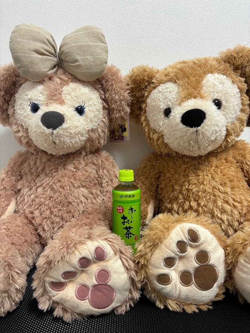 タグ付き！！ダッフィー&シェリー 旧LBIGサイズ 旧Lサイズ白タグ