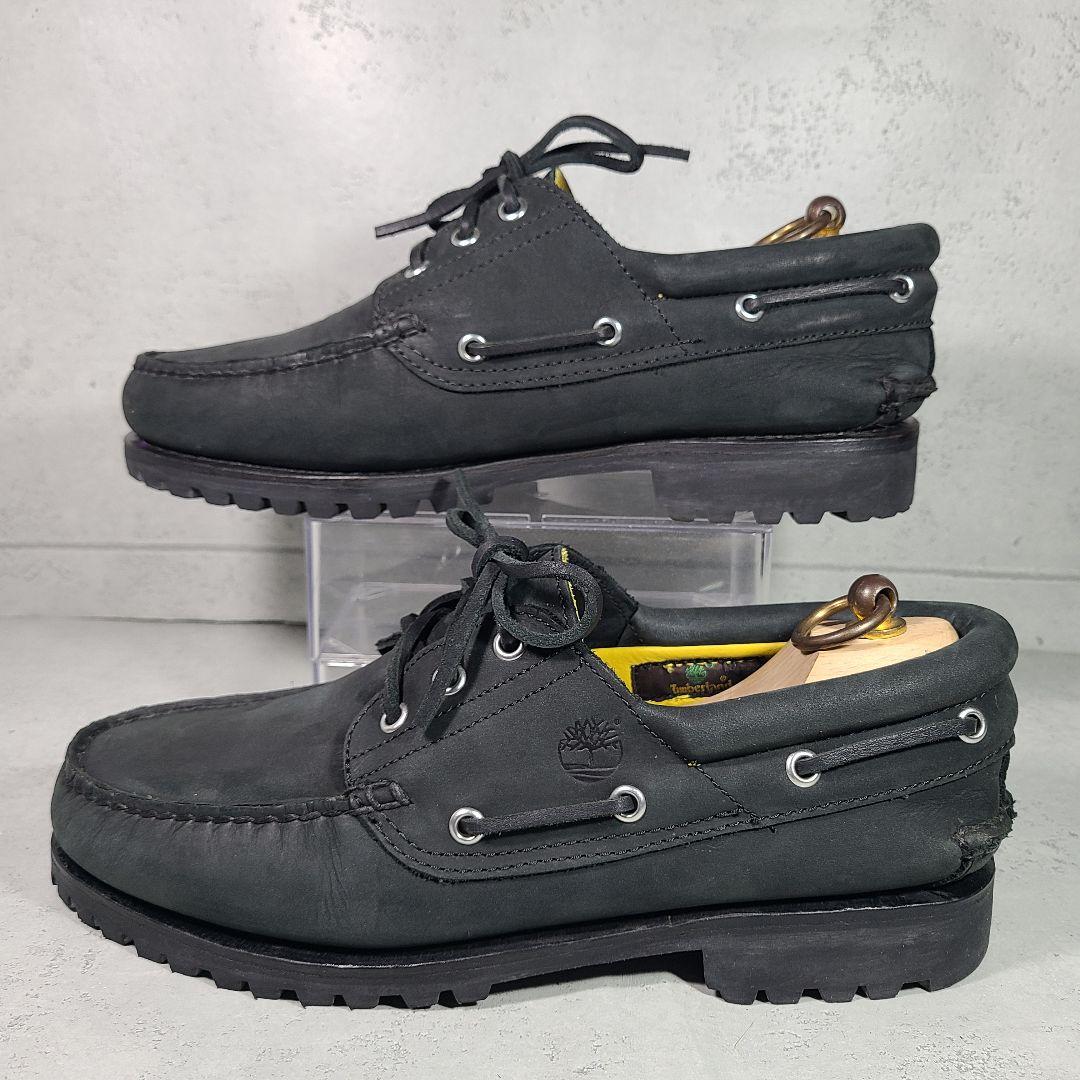 【Timberland】スリーアイ　0A5RWM 3eye モカシン ブラック