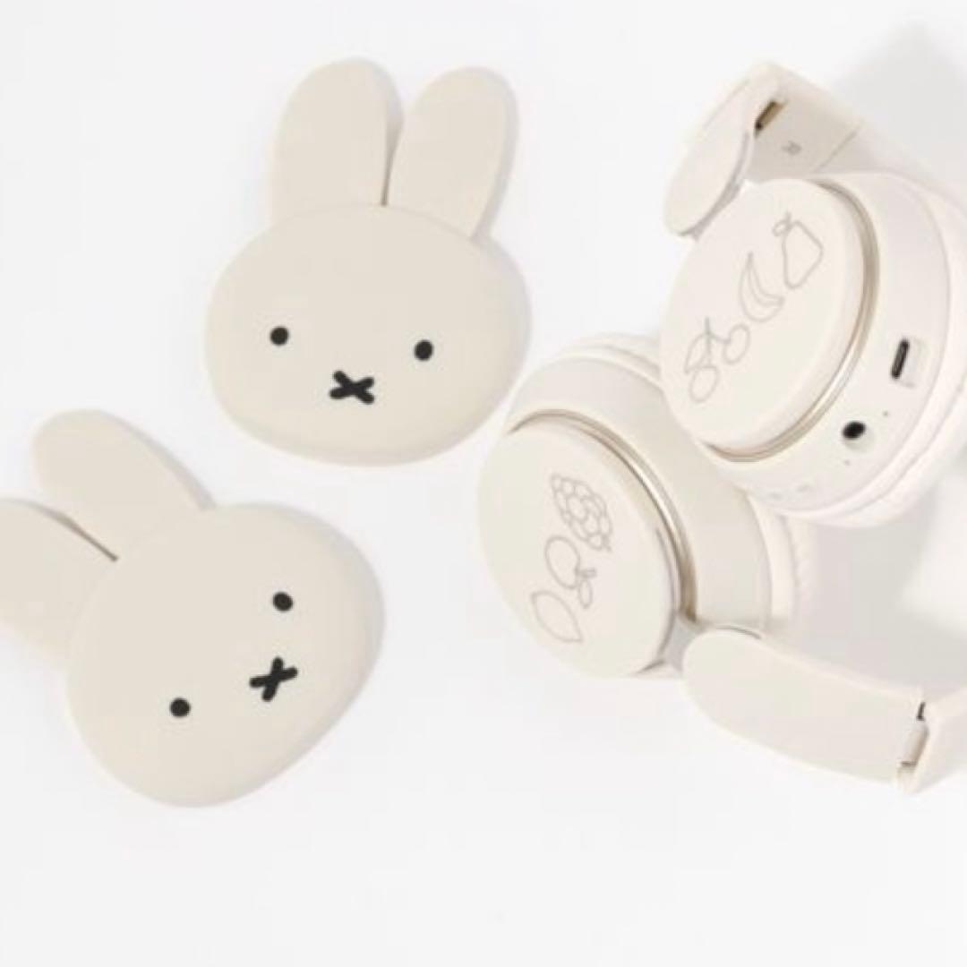 ミッフィー スタディオクリップ 2WAY ワイヤレスヘッドホン - メルカリ