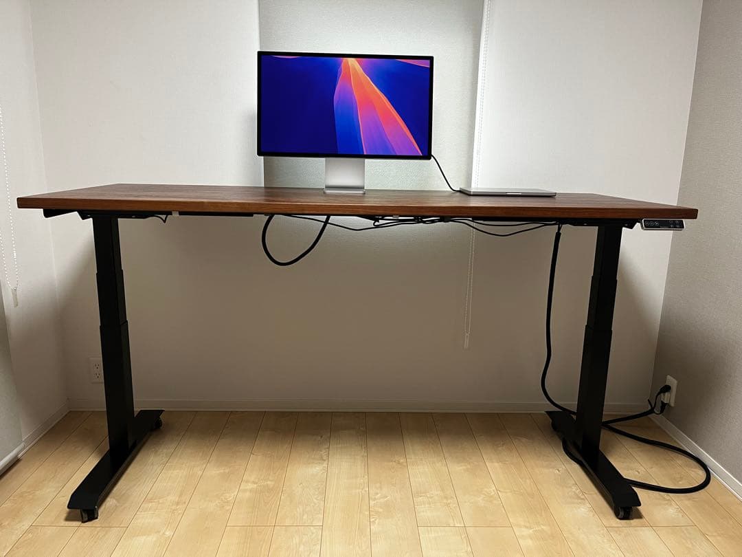 FLEXISPOT E7 ウォールナット無垢天板 190cm