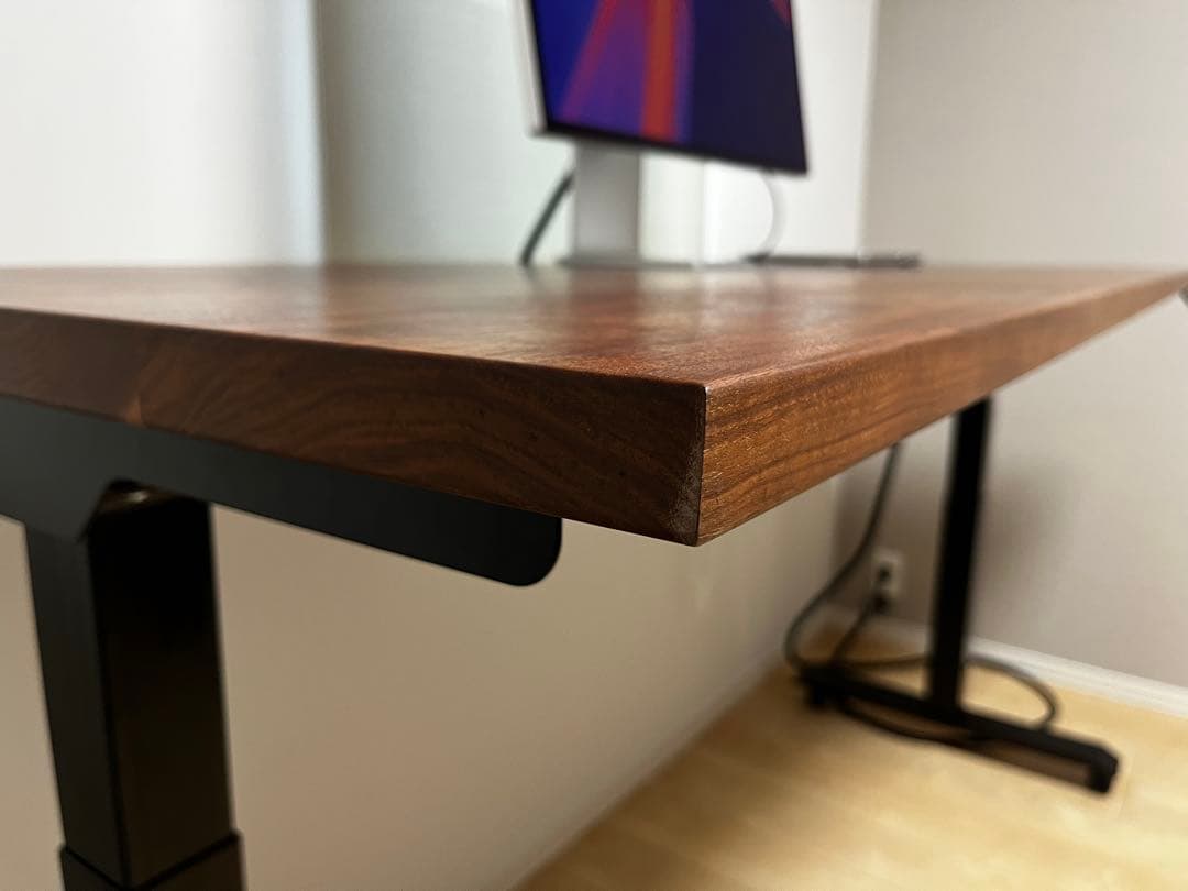 FLEXISPOT E7 ウォールナット無垢天板 190cm