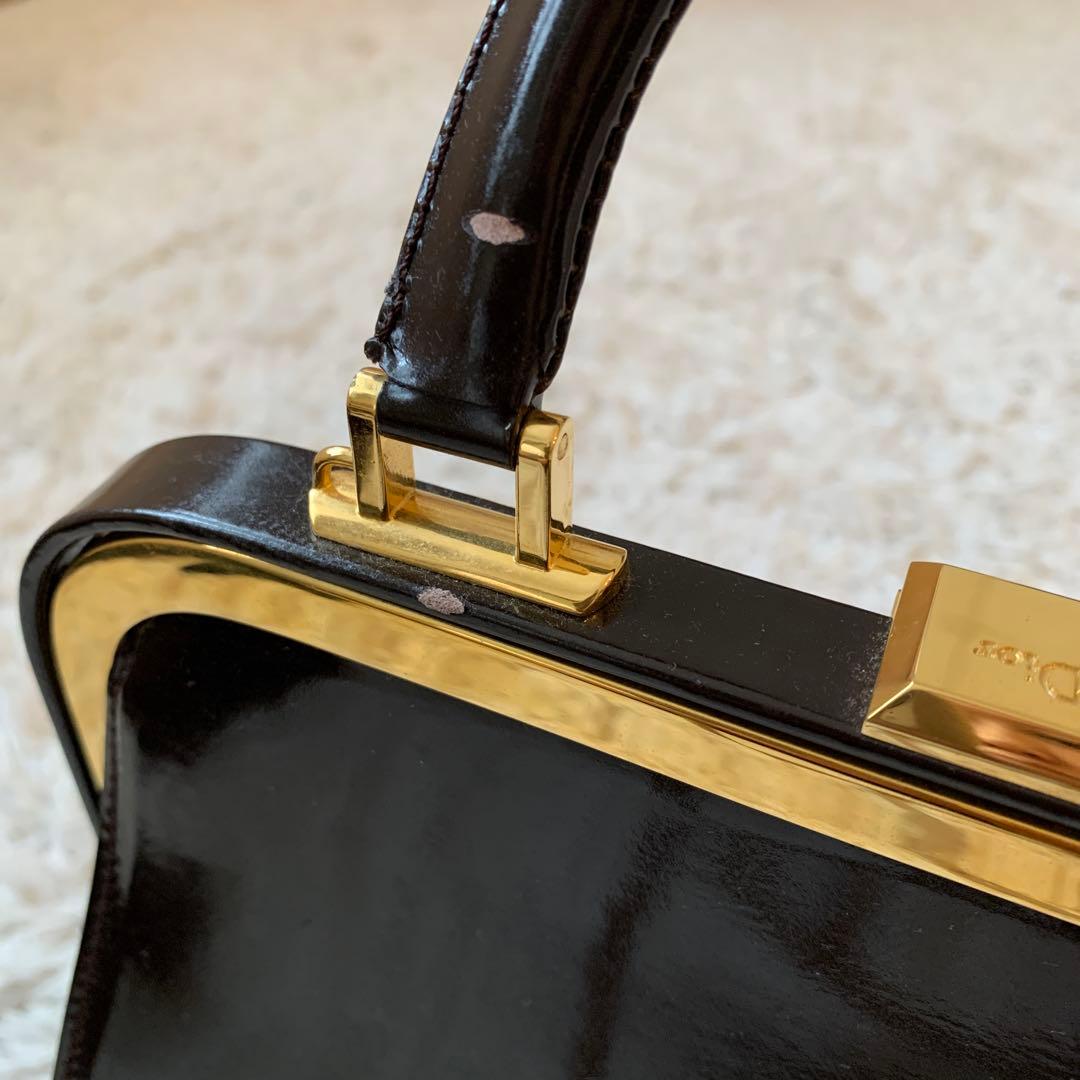 Christian Dior ブラックパーティーバッグ