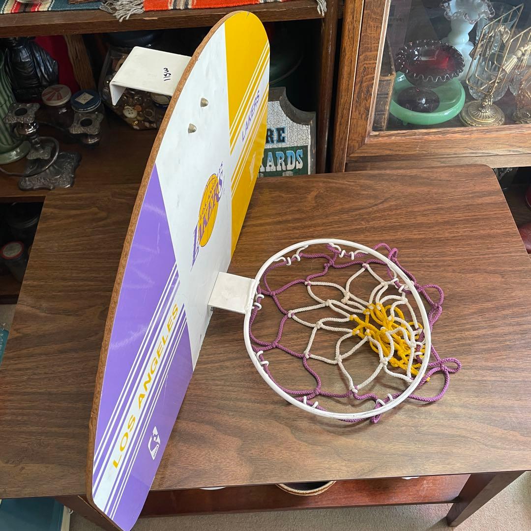 ロサンゼルスLAKERS レイカーズ　バスケットボールゴール　USAヴィンテージ